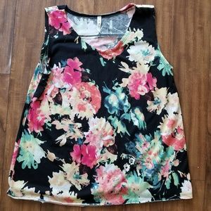 Floral tank top